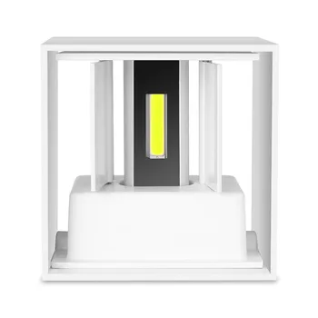 Impermeable 6W 12W LED al aire libre de las luces LED de montaje en Superficie de la Pared Lámparas de Salón Porche de Jardín al aire libre de la Pared de la Lámpara 110V/220V+Conductor