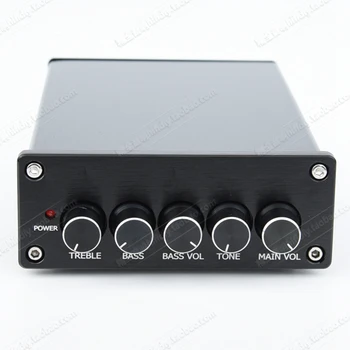 HIFIDIY TPA3116D2 A2.1N Subwoofer Amplificador Digital de Audio Amplificador de 2X50W+100W Casa de Graves de los Altavoces de Bluetooth 5.0