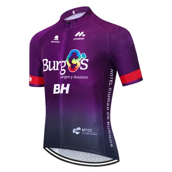EQUIPO de cylcing desgaste de Burgos BH jersey 20D bicicleta pantalones de traje de los hombres de verano de secado rápido pro CICLISMO camisetas de Maillot y Culotte de Ropa