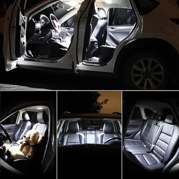 11X Blanco Canbus led luces del interior del Coche Kit para el año 2019 2020 Nissan Altima Sedán de led interior de la Cúpula de luces del Tronco