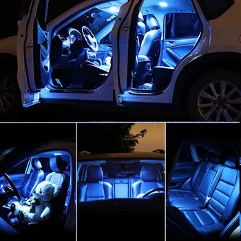 11X Blanco Canbus led luces del interior del Coche Kit para el año 2019 2020 Nissan Altima Sedán de led interior de la Cúpula de luces del Tronco