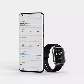 Haylou ls02 Reloj Inteligente Android IOS 2020 Hombres Mujeres Smartwatch Versión Global 50m Waterwproof Deporte de Fitness Tracker