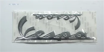 La motocicleta de la etiqueta Engomada 3D etiqueta engomada de la vespa de oro negro rojo plata sticker Decal de Carbono 3D para piaggio Vespa de la etiqueta engomada