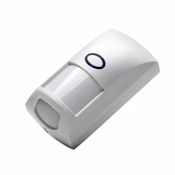 Mini Portátil con Cable de 25KG Inmune a Mascotas de Doble Infrarrojo Detector de Movimiento PIR Sensor de Bajo Consumo para el Hogar GSM Sistema de Alarma de Seguridad