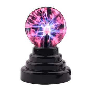 La Bola de Plasma Ambiente de la Noche de Luz de Lámpara de Lava de Alimentación a través de USB y Baterías AAA Niños Regalo 2020 Magia de Rayo LED Lampen