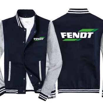 2020 de Invierno de los Hombres de la Ropa para FENDT Impreso Suelto Casual Streetwear Pullovers de Lana de Abrigo Chaquetas de Béisbol de la chaqueta