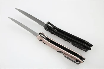 JUFULE Hecho 5700 mango de Aluminio Marca s30v cuchilla de plegado campamento de caza de Bolsillo de Supervivencia al aire libre de la cocina de la EDC Herramienta cuchillo Táctico