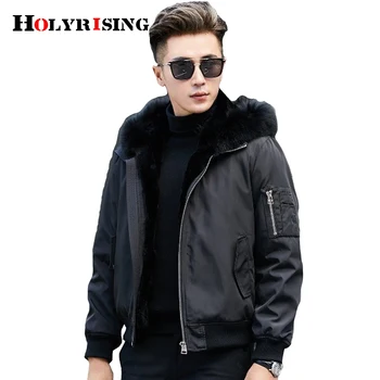 Haining abrigo de piel de los hombres Sudaderas con capucha de invierno pastel chaqueta de imitación, chaqueta de piel super caliente de los Hombres de la chaqueta y el abrigo M-4XL 19289