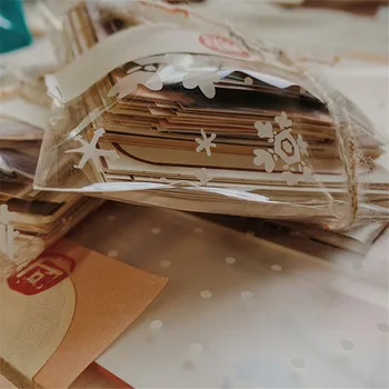 185 PC Vintage de la Postal del Kawaii Niñas MeMo Material de Papel de Diario Etiqueta DIY Scrapbooking Notas Adhesivas Pegatinas de Papelería Planner