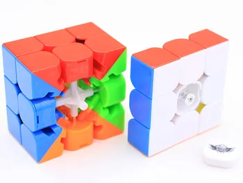 Cyclone Boys Feijue 3x3 Magnético Versión Cubo Mágico Stickerless Velocidad Cubo Rompecabezas de Juguete Colorido