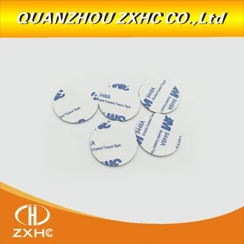 10PCS Anti Metal la Etiqueta NFC de 25 mm de Material de PVC Con 3M Adhesivo NTAG213 Chip