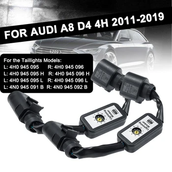 2pcs Módulo Add-on Para Audi A8 D4 4H 2011-2019 Arnés de cables de la Dinámica de la Señal de Giro luz trasera LED Indicador a la Izquierda y a la Derecha de la Cola de la Luz