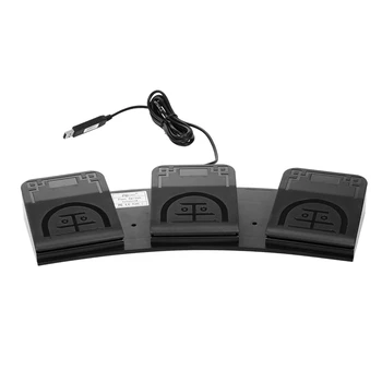 FS2020U1 USB Interruptor de pedal Control de la Clave de Personalizar el Teclado de la Computadora Acción de Pedal para los Dispositivos de Instrumentos, Equipos de Oficina