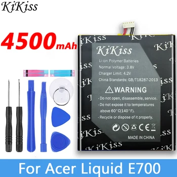4500mAh de Gran Energía de la Batería para Acer Liquid E700 para Triple E39 PGF506173HT Teléfono Móvil de la Batería las Baterías BAT-P10