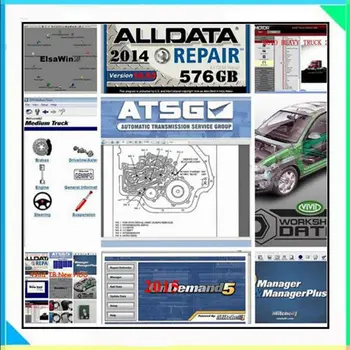 2020 Alldata 10.53 alldata Software de mitchel.l auto software de reparación de vivid workshop atsg 2017 elsawin6.0 49in1tbhdd usb3.0