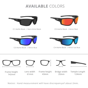 KDEAM Altamente Rendimiento Flotante Polarizado Gafas de sol de los Hombres de los Deportes de Gafas de Sol Compañero Perfecto para Cualquier Activo Waterman