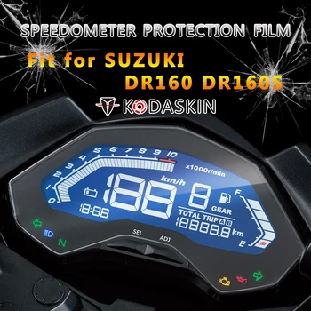 KODASKIN Motocicleta TPU Instrumento de Protección Film Protector de Hidrogel de Cine de Ajuste para SUZUKI DR160 DR160S