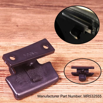 1PC MR532555 Coche Superior Apoyabrazos de Plástico Negro Cuadro de Bloqueo de la Tapa del Interruptor de Encaje Para Mitsubishi Pajero V73 V75 V77 V93 V97