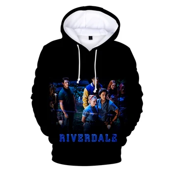 Pop de la serie de TV Riverdale 3D Sudaderas con capucha de los Hombres de las Mujeres de la Sudadera de Niños de la Moda Streetwear Completo Impreso Riverdale casual 
