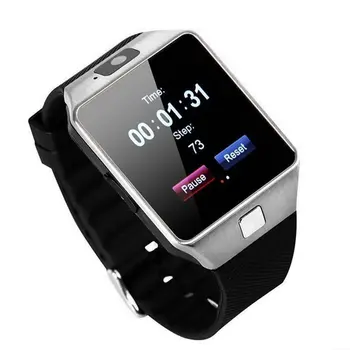 Caliente reloj Inteligente DZ09 Reloj Inteligente de Apoyo TF Tarjeta SIM de la Cámara del Deporte reloj de Pulsera Bluetooth para Teléfono Móvil Android