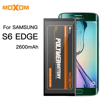 MOXOM Para Samsung GalaxyS6 Borde de la Batería EB-BG925ABE Teléfono Móvil de la Batería de 2600mAh Para G9250 G925FQ G925F G925S S6Edge G925V G925A