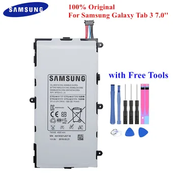 Original de la Batería T4000E para Samsung Galaxy Tab 3 7.0 SM-T210 T211 T215 T210R T217A T210R T2105 GT-P3200 P3210 4000mAh