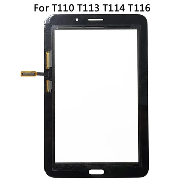 10PCS Para Samsung Galaxy Tab 3 Lite T114 T116 Sensor Táctil de Cristal Digitalizador Nuevo T110 T111 T113 de la Pantalla Táctil