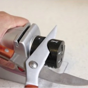 1 Pcs Cocina Eléctrica Afilador de cuchillos Profesional de Picadora de Piedra de Afilar piedra de afilar los cuchillos de Tungsteno del Diamante Afilador de herramientas
