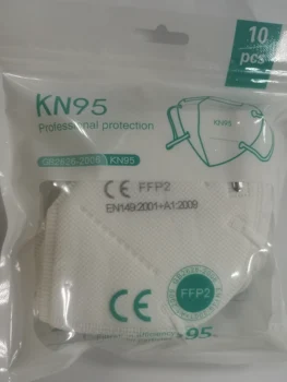 40 piezas de 5 Capas de Filtro CE KN95 Máscaras de Polvo en la Boca PM2.5 la Máscara de la Cara de la Gripe de Protección Personal de Atención de la Salud Mascarillas FFP2