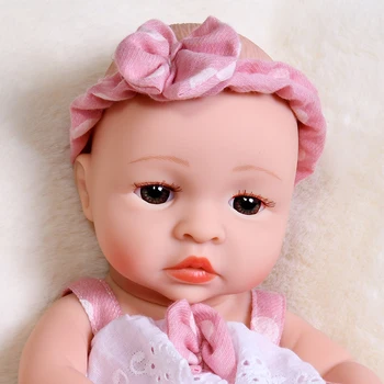 30cm Adorable Bebé Muñecas Renacer Lleno de Suave Silicona Realista Reborn Baby Cuerpo Real Vivo Bebés, Juguetes Para Niñas, Niños Regalo de Muñecas