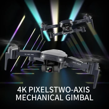 2020 Nuevas Sg907 Pro 5g Wifi Drone 2-eje Cardán 4k Cámara Wifi Gps Rc Drone de Juguete de Rc de Cuatro ejes Profesional Plegable Drones