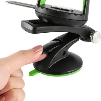 Universal Antideslizante Portátil, soporte para Teléfono del Soporte de Montaje Con Ventosa de Diseño de Diapositivas con una Sola Mano para Smartphones