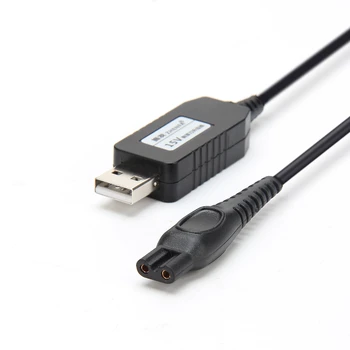 USB boost Convertidor de línea Cable de 5V to15V de Alimentación Adaptador de Cargador para PHILIPS Afeitadora Eléctrica HQ8505/8500/6070/6075/6090/8875/8020
