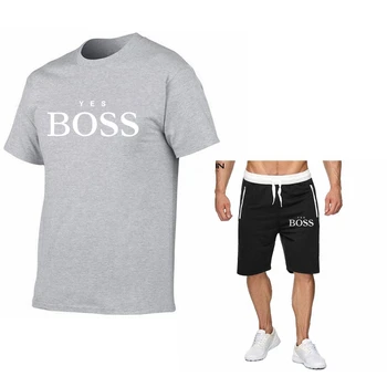 2piece conjunto de los hombres trajes t-shirt, pantalones cortos de verano corto de chándal de los hombres del deporte traje de jogging sudadera de jersey de baloncesto