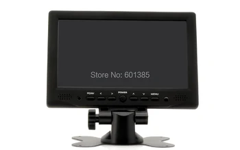 7 Pulgadas de Pantalla Táctil del Monitor del Coche - Control Remoto, Entrada de 1080p, salida VGA, salida HDMI, AV