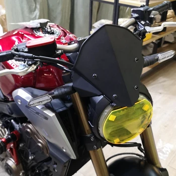 MTKRACING Para CB650R 2019-2020 CB1000R 2018-2020 Accesorios de la Motocicleta de la Pantalla de la aleación de Aluminio del Parabrisas Carenado Parabrisas