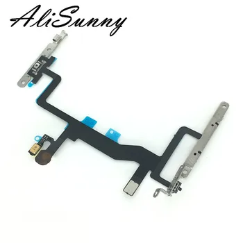AliSunny 10pcs Botón Power Flex Cable para iPhone 6 4.7