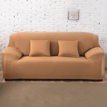 22 colores para la opción Sólida de color de la funda del sofá tramo asiento sofá cubre Sofá cubierta de sofá de dos plazas Funiture todos los de la urdimbre Toalla fundas