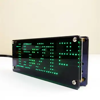 SMD LED Dot Matrixs Reloj Digital de Producción de Kit de Electrónica DIY Reloj Kit de Electrónica de Partes de la Producción de Accesorios