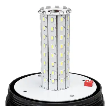 3 LED de Modo Magnético Coche Camión de Luz Estroboscópica de Advertencia de Parpadeo Luces de Baliza Circular de la Señal de Alarma de Seguridad Trialero Vehículo Barco