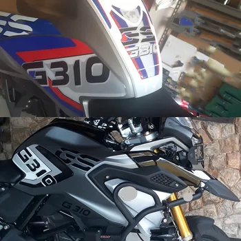 Nuevo Gel de 3D de la motocicleta de la etiqueta engomada de la protección de combustible tanque de adhesivo Protector para BMW G310GS G 310GS G 310 GS 2018-2019
