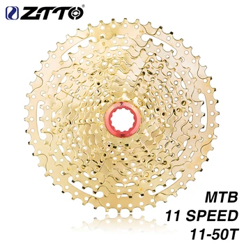 ZTTO MTB 11 Velocidad ORO Cassette 11s 11 -50 t Ancho Ultraligero de Oro de la Rueda de Bicicleta de Montaña de Piezas de Bicicleta para el gx XX1 m8000
