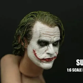 Personalizado 1/6Scale Joker Cabeza Sculpt 3.0 Para Hot Toys DX11 DX01 Figura de Acción de Juguete de Colección