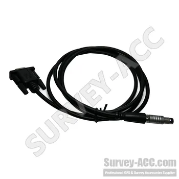 Nueva Topcon Hiper Cable de Datos RS232 A00303 de descarga de Datos Cable de 7 pines a DB9