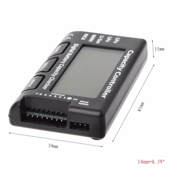 Digital Capacidad de la Batería Comprobador de RC CellMeter 7 De LiPo de la Vida de Li-ion, NiMH, Nicd #H028#