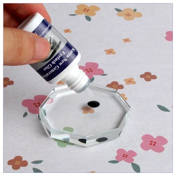 Mingjie 15ml de Secado Rápido de Maquillaje de las Pestañas Falsas Pegue Adhesivos para Pestañas de Extensión de la Cola a las Mujeres Embarazadas Pueden Usar la Estimulación No