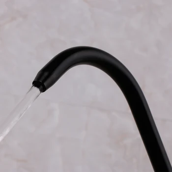 Negro filtro de agua de grifo de agua potable de colores de la cocina a beber de los grifos de ha conector