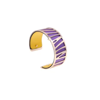 Glod 25mm Color de la Pulsera Brazaletes Reversible de la Pu de Cuero Brazalete pulsera Brazalete de la Raya de Manchette de la Pulsera de la Femme 2020 para las Mujeres