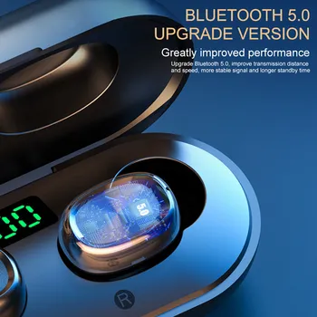B5 TWS Bluetooth 5.0 Auriculares Auriculares Inalámbricos Con Micrófono de los Deportes de la prenda Impermeable Mini Auriculares Auriculares Para el iPhone iOS Teléfono Xiaomi