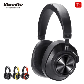 2019 Bluedio T7 definido por el Usuario con cancelación de ruido auriculares bluetooth auricular inalámbrico con micrófono para teléfonos iphone xiaomi